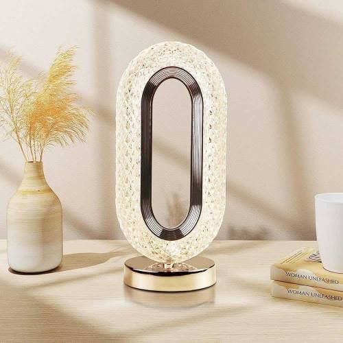 table Lamp voval shape rechargeable 