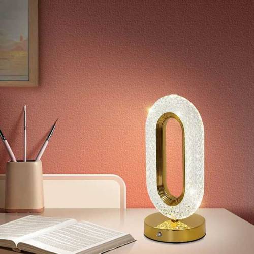 table Lamp voval shape rechargeable 