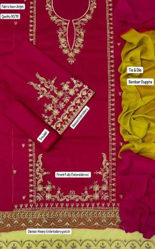 *💕Summer  Collection 2025💕**Brand Name : Omal **Airjet Lawn   By Omal*