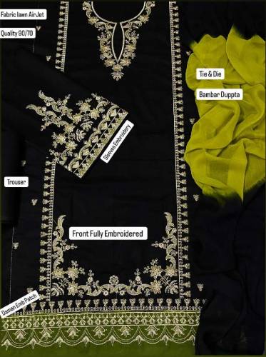 *💕Summer  Collection 2025💕**Brand Name : Omal **Airjet Lawn   By Omal*