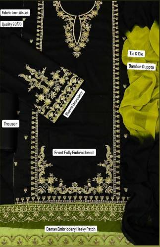 *💕Summer  Collection 2025💕**Brand Name : Omal **Airjet Lawn   By Omal*