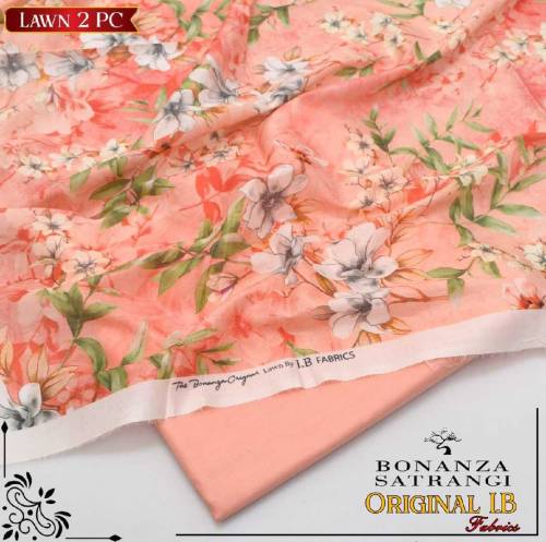 women's 2 pc Unstitched Suit 