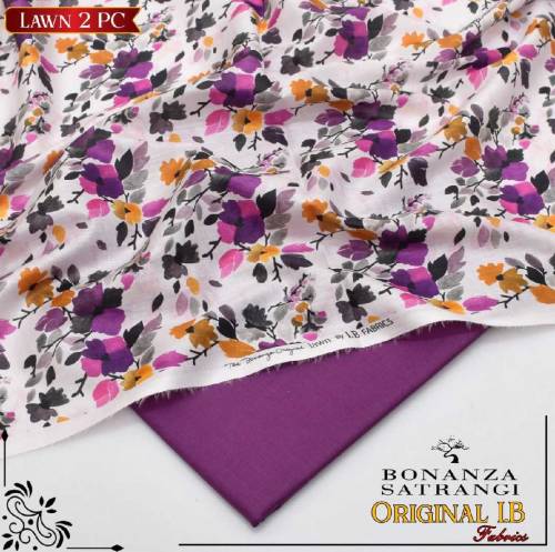 women's 2 pc Unstitched Suit 