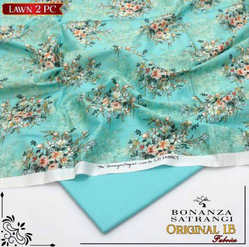 women's 2 pc Unstitched Suit 