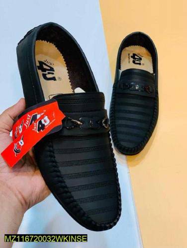 Men's Black Loafers 