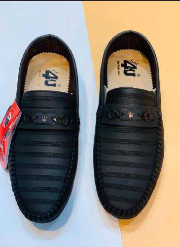 Men's Black Loafers 