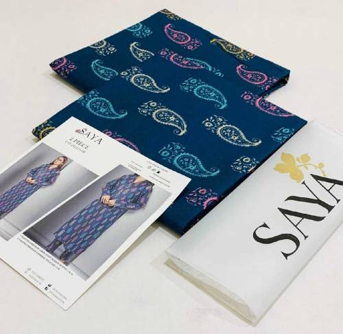 Allover 2pcs lawn suit 
