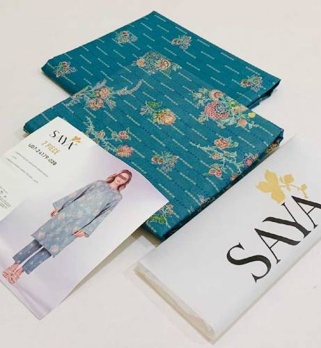 Allover 2pcs lawn suit 