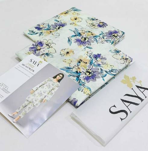 Allover 2pcs lawn suit 