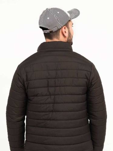 *Product Name*: Men's hyderPlain Puffer Jacket - 1 Pc Stylish Winter W