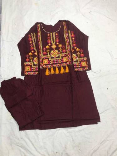 2pcs women lawn