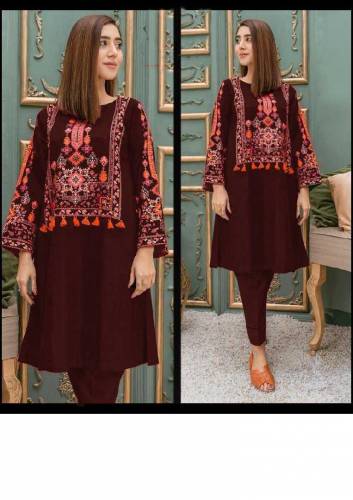 2pcs women lawn