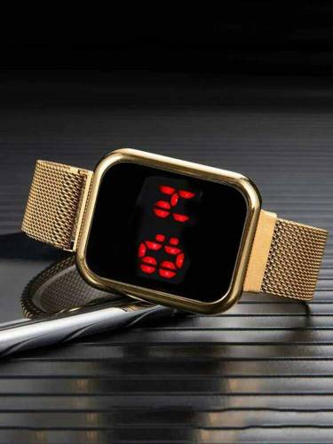 led magnet watch