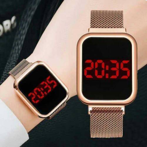 led magnet watch