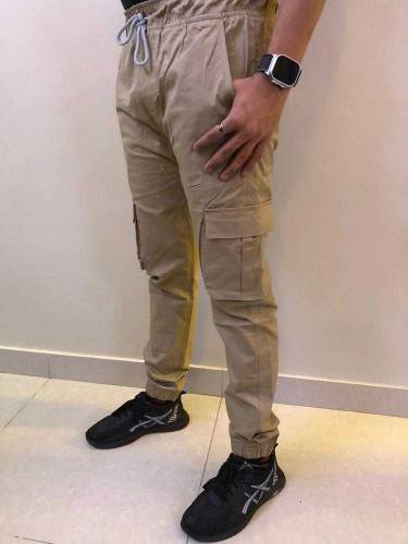 1Pcs Men cotton cargo trouser|Skin - online delivery charges 140pkr