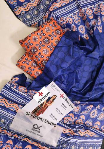 Al Karam Digital Printed Lawn Collection 