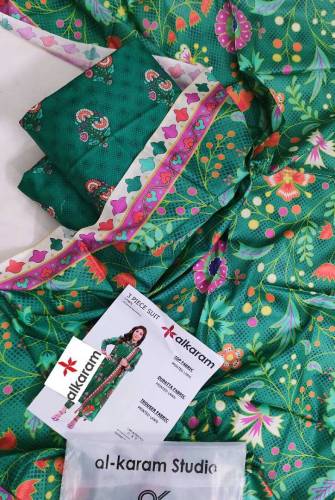Al Karam Digital Printed Lawn Collection 