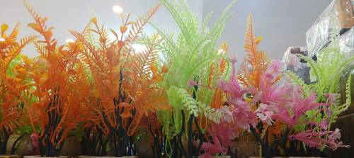 artificial flowers with port 