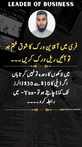 گھر بیٹھے ڈالر کمائیں 