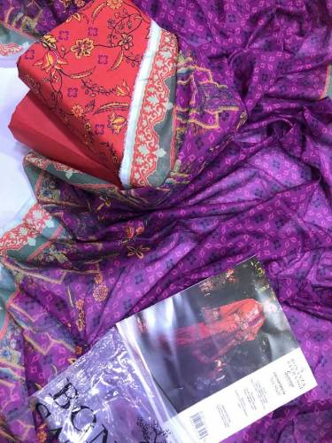 Bonanza 3 Piece Unstiched Lawn Collection 