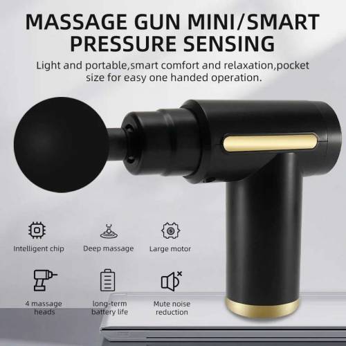 Mini Massage Gun, Percussion Deep Tissues Muscle Massager Gun 