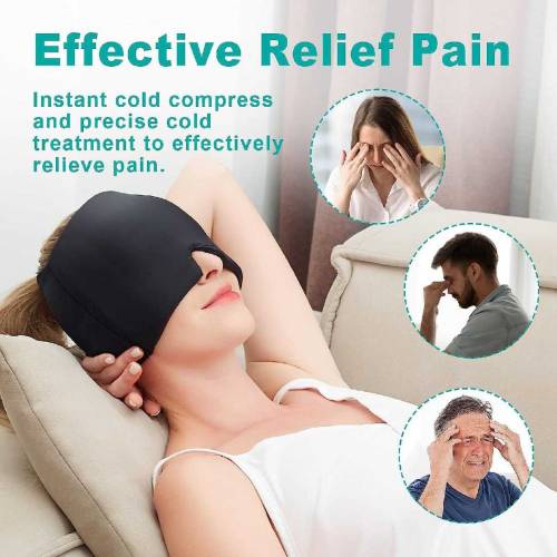 Migraine Relief Gel Cap | Headache Relief Cap|Migraine relief mask