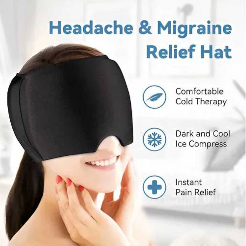 Migraine Relief Gel Cap | Headache Relief Cap|Migraine relief mask