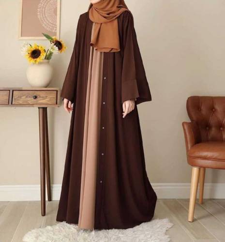 Stylish Classic Abaya With Inner Set