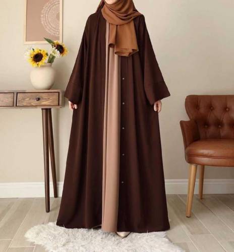 Stylish Classic Abaya With Inner Set