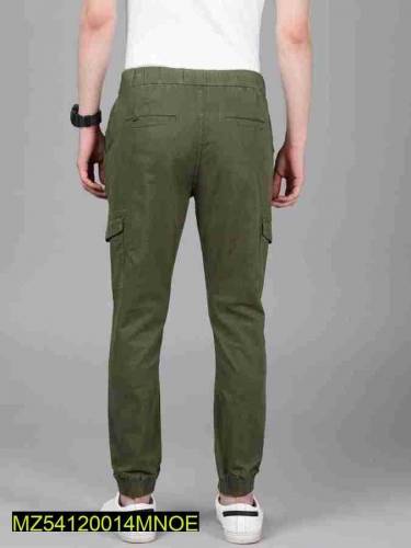 1Pcs Men cotton cargo trouser-green only Online Delivery 