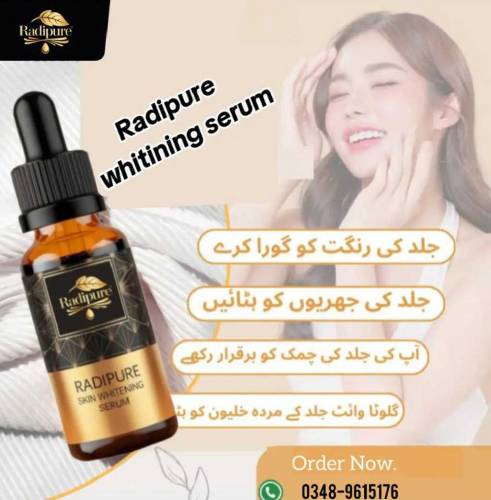 Radipure 5 in 1 skin whitening & Glowing serum 