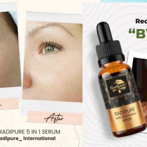 Radipure 5 in 1 skin whitening & Glowing serum 
