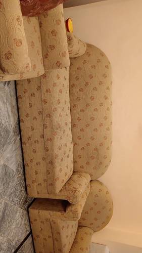 5-Seater Sofa Set with Cushions for Sale