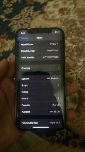 IPHONE X PTA APPROVED 