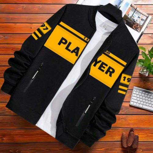 Men's fleece bomber jacket 