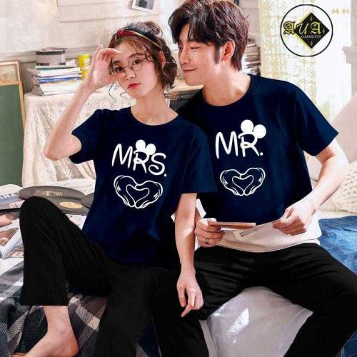 Couple Night Suit (2 Pairs)