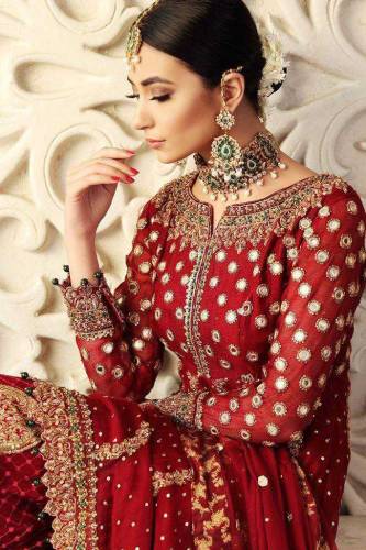 3 Pcs Women's Unstitched Embroidered Suit