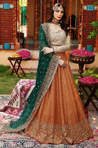 3 Pcs Women's Unstitched Embroidered Suit