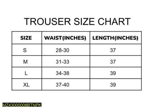 Casual Trouser For Men's 