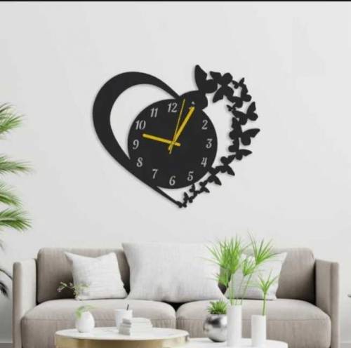 House Clock Clock Color Black