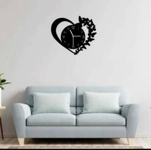 House Clock Clock Color Black