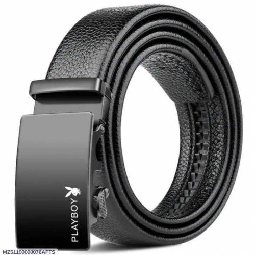 PlayBoy men's premium leather belt 