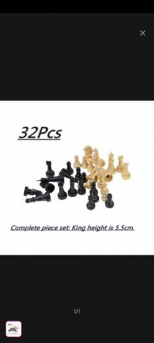 Chess Plastic Goti
