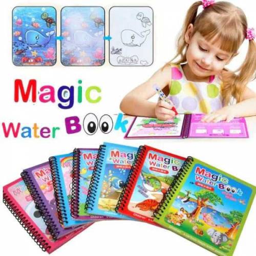 Magic colouring book 
