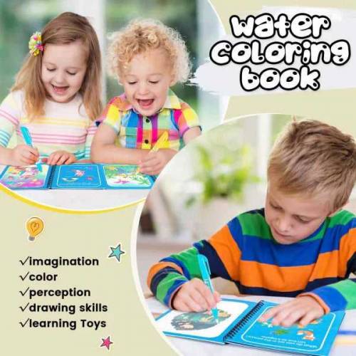 Magic colouring book 