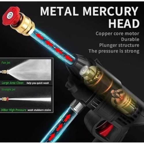 Automatic Cordless Wireless Car Wash Spray High Pressure 48v Lithium