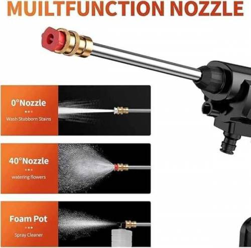 Automatic Cordless Wireless Car Wash Spray High Pressure 48v Lithium