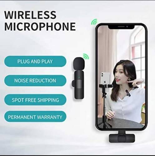 K8 wireless 3 in 1 noise Reduction Microphone 