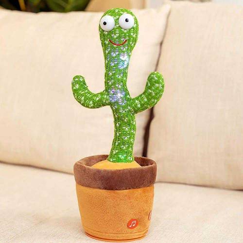 Dancing cactus plush toy