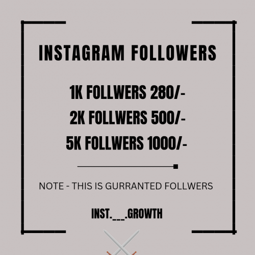 Instagram Follwers